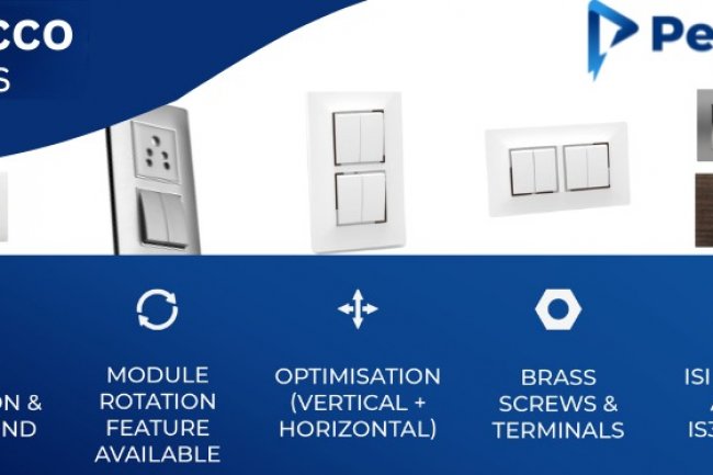 Penite Introduces Nescco Modular Switch Collection for Elegant Interiors