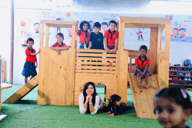 The first of its kind in India, an experiential learning preschool chain