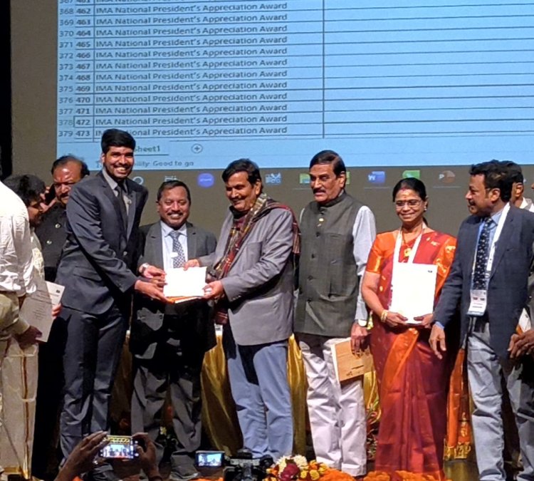A young doctor from Tamil Nadu earns his fourth consecutive National Award.