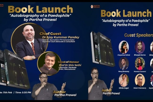Griffin Publication distributes the novel Autobiography Of A Paedophile by Partha Prawal Goswami.