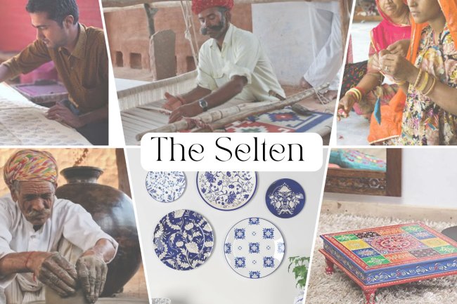 New Internet Selling Portal "Selten" Helps Preserve Village Art from Extinction for Rural Artisans