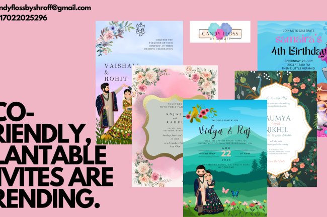 ECO-FRIENDLY, PLANTABLE INVITES ARE ALL THAT PEOPLE ARE TALKING ABOUT THIS 2023.