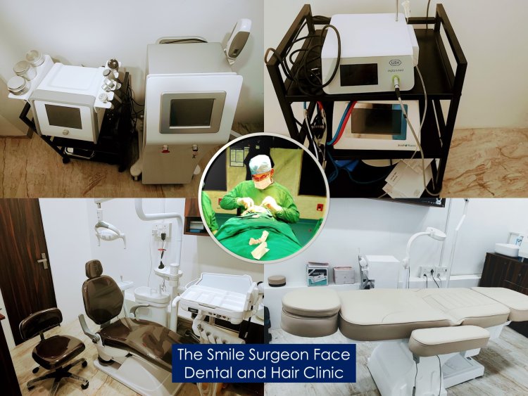 The Smile Surgeon Clinic Faridabad offers cutting-edge dental care and facial and oral surgery.