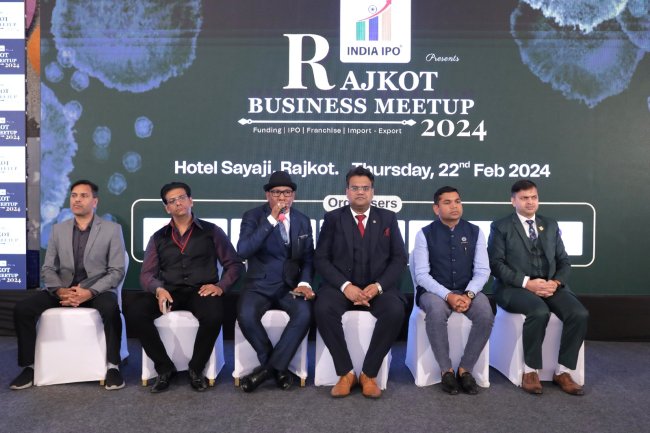 India IPO Hosts Rajkot Business Meet: A Day of Insights, Networking, and Growth