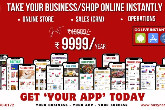 Transform Your Business with Busyness.app: The Affordable Solution to Launch Your Own Online Store