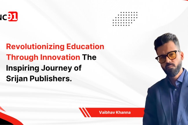 Revolutionizing Education Through Innovation: The Inspiring Journey of Srijan Publishers.