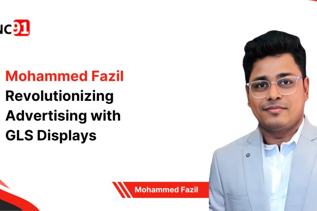 Mohammed Fazil Revolutionizing Advertising with  GLS Displays