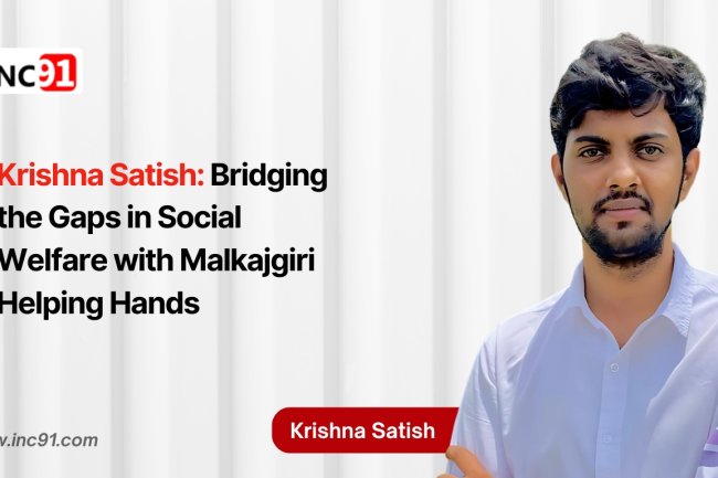 Krishna Satish: Bridging the Gaps in Social Welfare with Malkajgiri Helping Hands