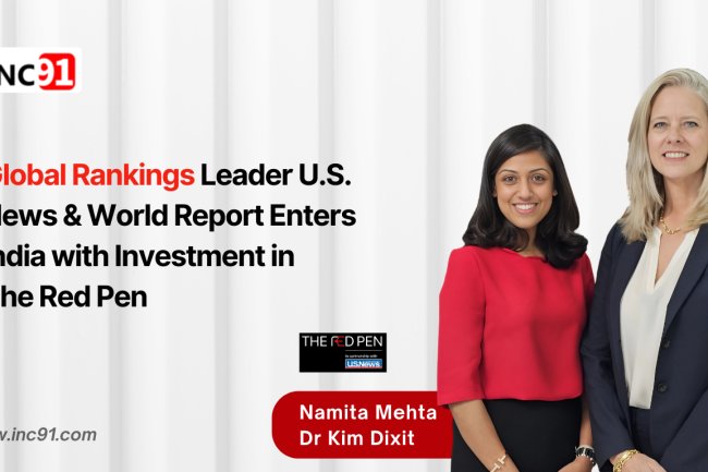 Global Rankings Leader U.S. News & World Report Enters India with Investment in The Red Pen