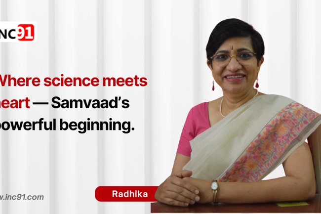 Where science meets heart — Samvaad’s powerful beginning.