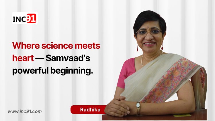 Where science meets heart — Samvaad’s powerful beginning.