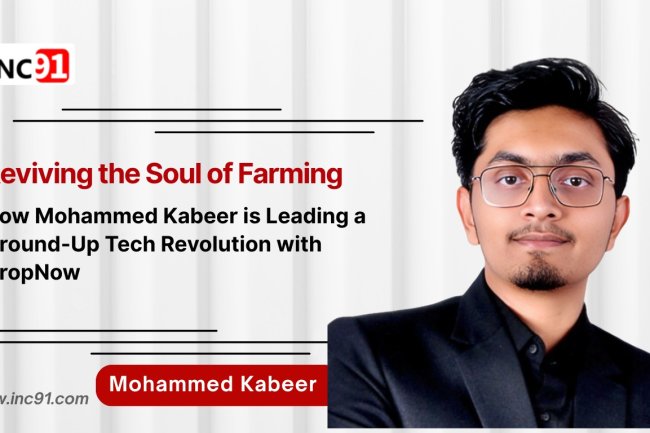 Reviving Farming’s Soul: Mohammed Kabeer’s Bold Agri-Tech Revolution