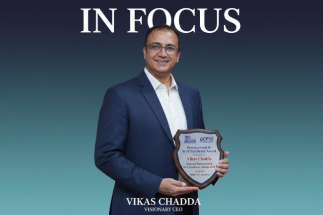 Vikas Chadda Honoured at the National Procurement & SCM Excellence Awards 2025