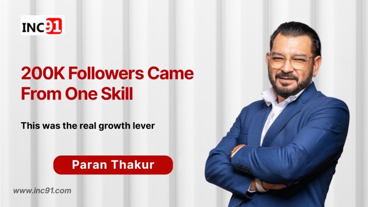 From Radio Waves to Reels: How Paran Thakur Built a Voice Coaching Venture Rooted in Real Experience