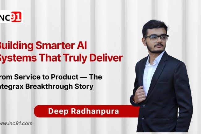 From Bridging Gaps to Building Intelligence: The Journey of Deep Radhanpura and Integrax Technolabs LLP