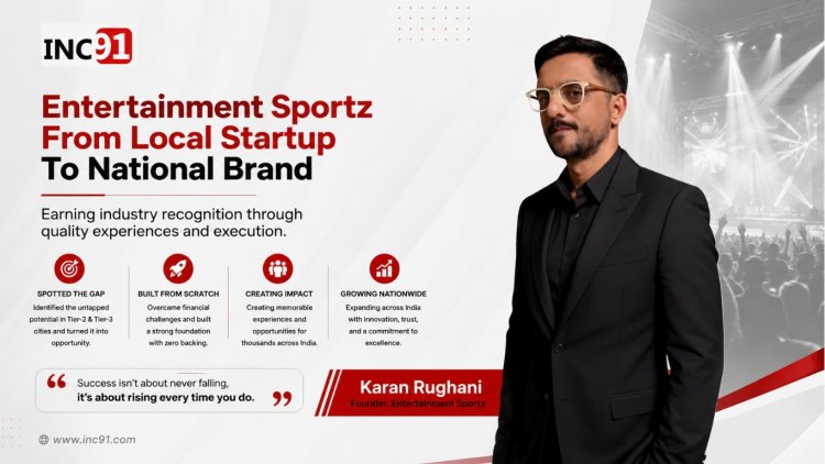 From Zero Capital to National Recognition: How Karan Rughani Built Entertainment Sportz Through Resilience and Vision