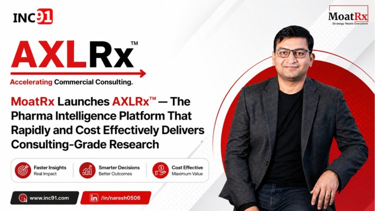 AXLRx™ by MoatRx Launches AI-Powered Pharma Intelligence Platform for Consulting-Grade Research